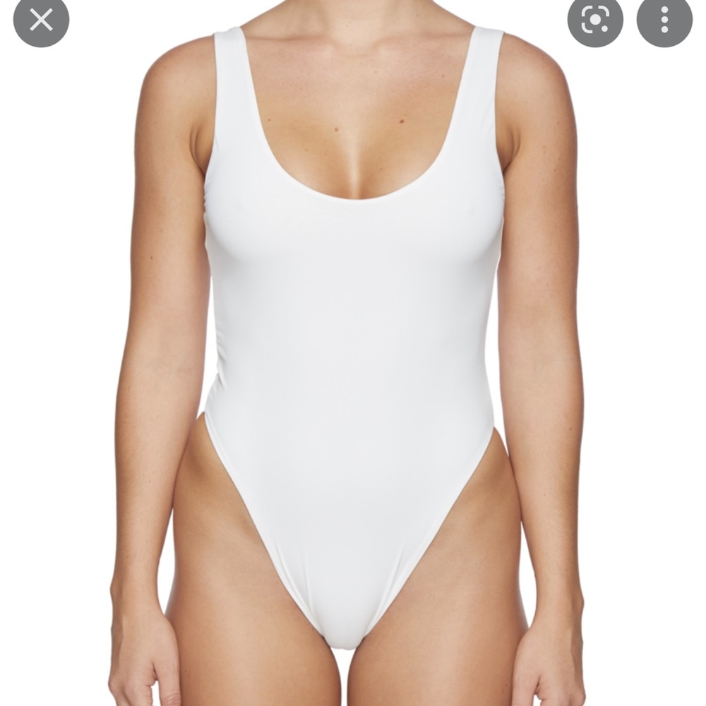 Myra Swim Bradley Vanilla One Piece Swimsuit Gem